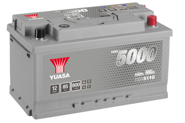 Ogłoszenie - Akumulator Yuasa YBX5110 Silver 12V 85Ah 800A Prawy Plus. Zdjęcie 1