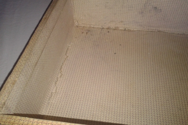 Ogłoszenie - WALIZKA TEKTUROWA STARA. Zdjęcie 4