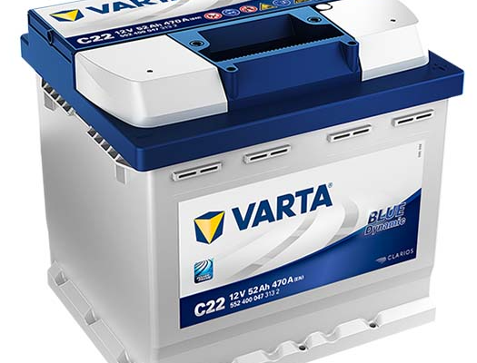 Ogłoszenie - Akumulator 52Ah 470A VARTA Blue Dynamic C22. Zdjęcie 1