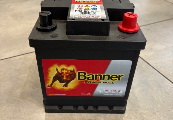 Ogłoszenie - Akumulator Banner Power Bull 42Ah 390A EN kostka PRAWY PLUS. Zdjęcie 1