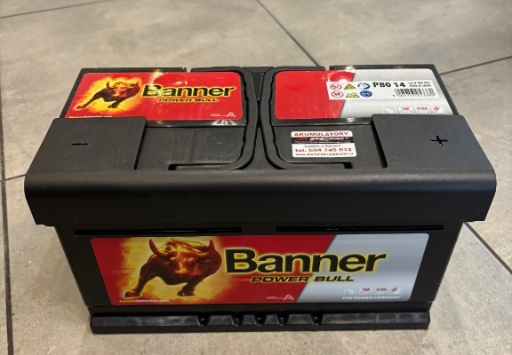 Ogłoszenie - Akumulator Banner Power Bull 80Ah 700A EN PRAWY PLUS. Zdjęcie 1