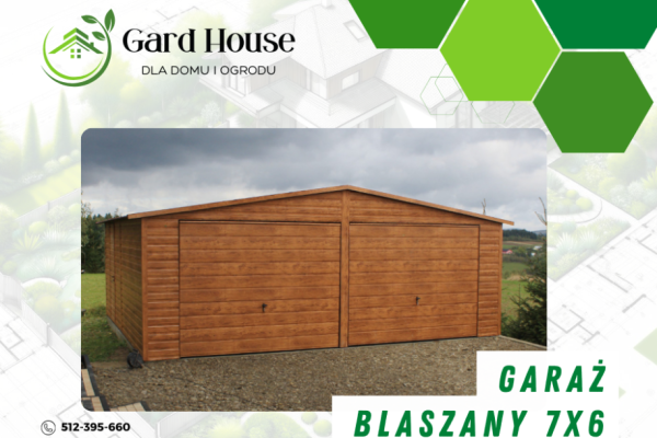 Ogłoszenie - Garaż blaszany 7x6. Zdjęcie 1