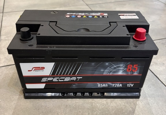 Ogłoszenie - Akumulator SPECBAT 85Ah 700A EN PRAWY PLUS. Zdjęcie 1