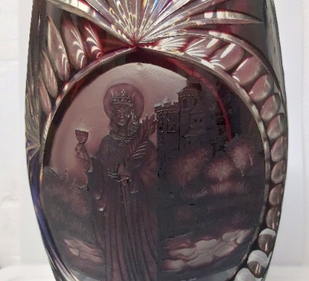 Ogłoszenie - Sprzedam Jubileuszowy Limitowany Wazon Kryształowy- lata 80. Zdjęcie 1