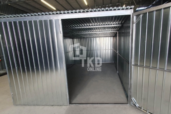 Ogłoszenie - Garaż blaszany 3x5m - brama dwuskrzydłowa - ocynk - dach spad w tył TKD386. Zdjęcie 10