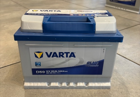 Ogłoszenie - Akumulator VARTA Blue Dynamic D59 60Ah 540A EN. Zdjęcie 1