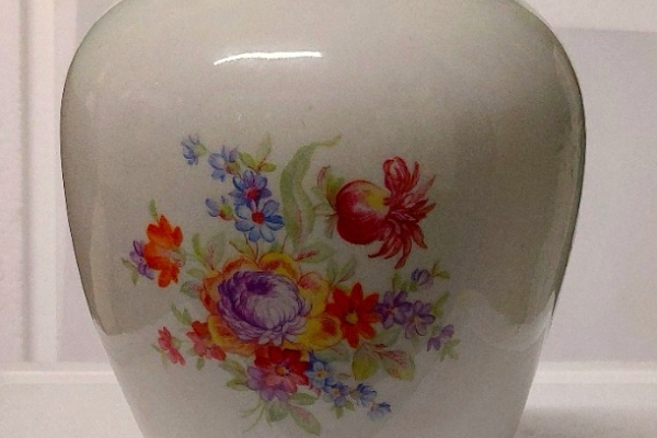 Ogłoszenie - Sprzedam Okazały Wazon Ręcznie Malowany Lata 70-te. Zdjęcie 4