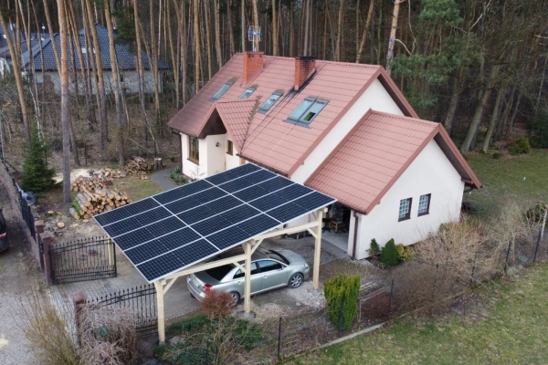 Ogłoszenie - WIATA FOTOWOLTAICZNA 10,62 kWp z MAGAZYNEM ENERGII 5 kWh. Zdjęcie 4