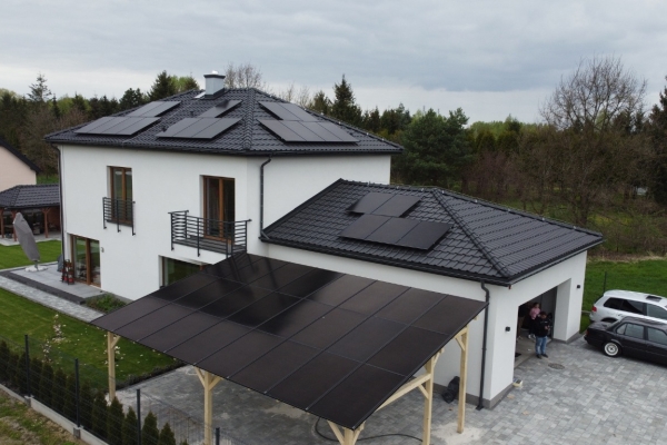 Ogłoszenie - WIATA FOTOWOLTAICZNA 10,62 kWp z MAGAZYNEM ENERGII 5 kWh. Zdjęcie 5
