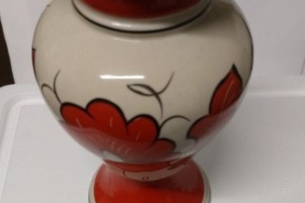 Ogłoszenie - Sprzedam Okazały Wazon Ręcznie Malowany Lata 70-te. Zdjęcie 2