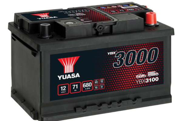 Ogłoszenie - Akumulator Yuasa YBX3100 Standard 12V 71Ah 680A Prawy Plus. Zdjęcie 1