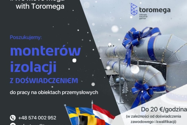 Ogłoszenie - Monter izolacji. Zdjęcie 1