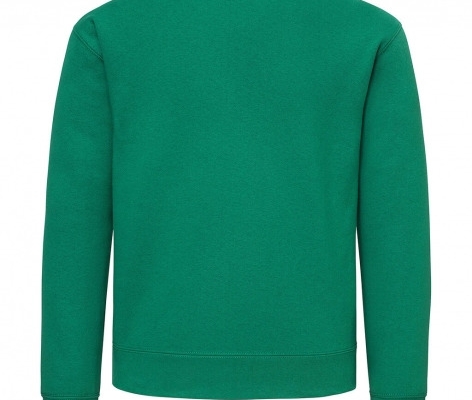 Ogłoszenie - Gruba Bluza Supercotton bez kaptura zielona Fruit of the Loom. Zdjęcie 1