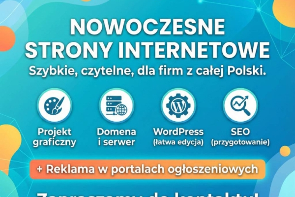 Ogłoszenie - Projektowanie stron WWW + reklama w portalach ogłoszeniowych. Zdjęcie 2