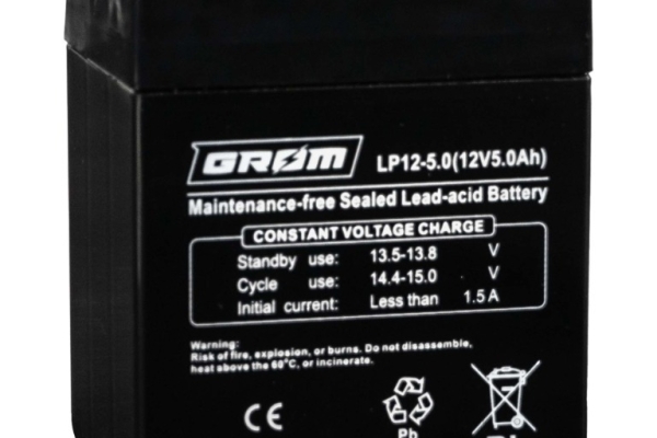 Ogłoszenie - Akumulator Żelowy 12V 5Ah. Zdjęcie 1