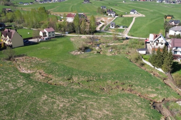 Ogłoszenie - Działka budowlana w Nowym Targu z pozwoleniem na budowę.. Zdjęcie 1