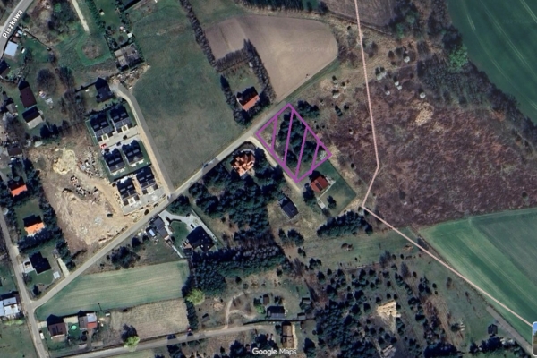 Ogłoszenie - Działka budowlana (1699 m2) okolice Wrocławia MEDIA (Piszkawa). Zdjęcie 2