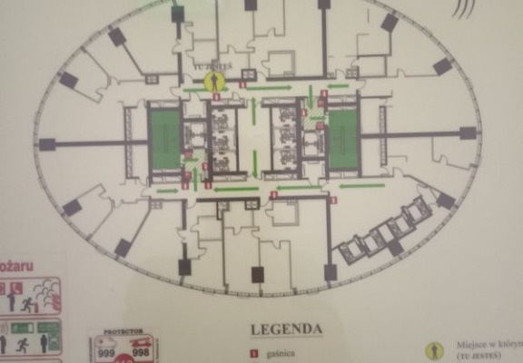 Ogłoszenie - 2pok, 70met, okolice Wielkiej APARTAMENT W SKY TOWER (Wrocław). Zdjęcie 3