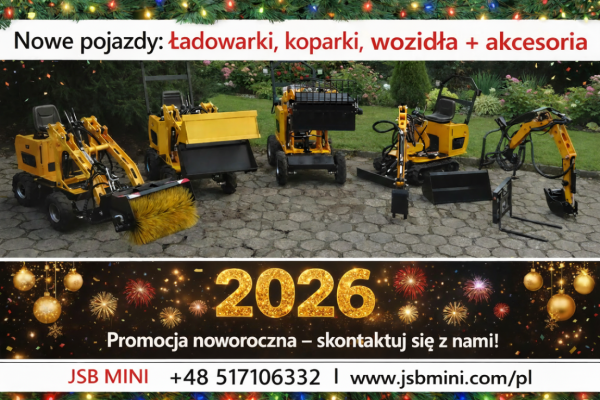 Ogłoszenie - Ładowarka Koparka Wozidło - NOWE 2025 - Prosto od Producenta JSB POLSKA. Zdjęcie 2