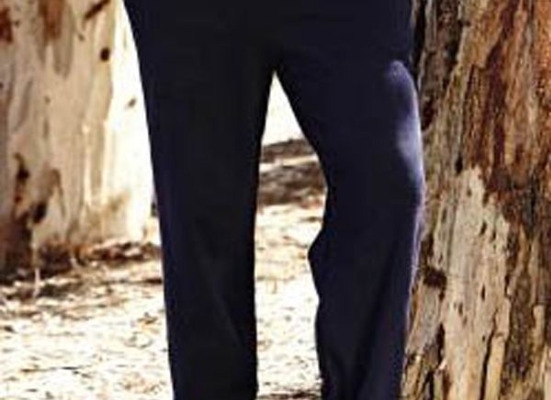 Ogłoszenie - Męskie Spodnie dresowe bez ściągaczy czarne FRUIT of the LOOM. Zdjęcie 4