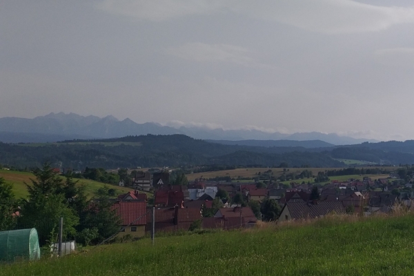 Ogłoszenie - Działka budowlana z panoramicznym widokiem na okolicę i Tatry.. Zdjęcie 1