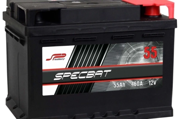 Ogłoszenie - Akumulator 55Ah 460A EN SPECBAT PRAWY PLUS wysoki. Zdjęcie 1