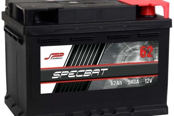 Ogłoszenie - Akumulator 62Ah 540A EN SPECBAT PRAWY PLUS wysoki. Zdjęcie 1