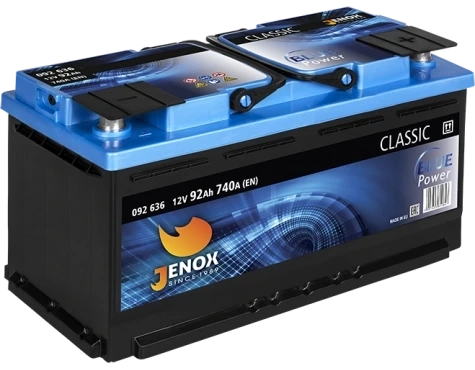 Ogłoszenie - Akumulator 92Ah 740A Jenox Classic (R092636AB). Zdjęcie 1