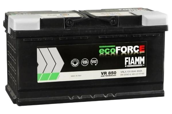 Ogłoszenie - Akumulator 95AH 850A Fiamm ECOFORCE AGM. Zdjęcie 1