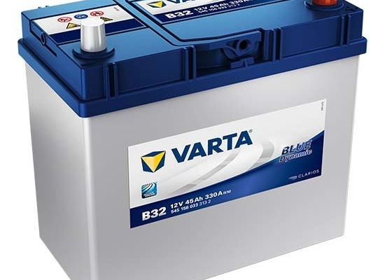 Ogłoszenie - Akumulator 45Ah 330A EN VARTA Blue Dynamic B32 P+ Japan. Zdjęcie 1
