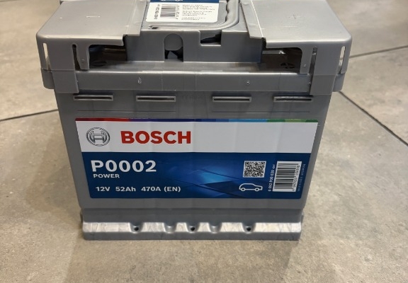 Ogłoszenie - Akumulator Bosch 52Ah 470A EN P0002 ( wcześniej S4002 ). Zdjęcie 1