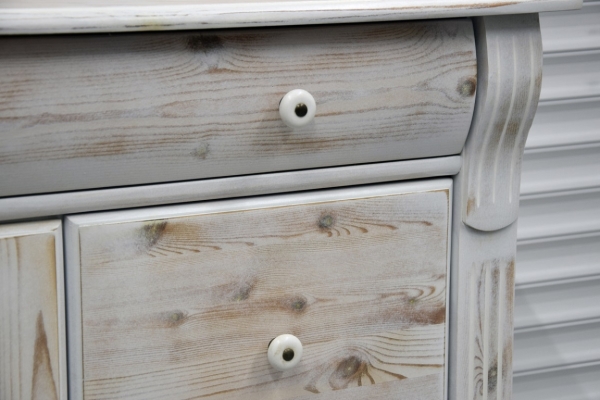 Ogłoszenie - komoda z drewna sosnowego - jak nowa. Zdjęcie 7