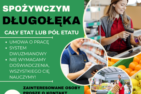 Ogłoszenie - Praca w markecie, Dino Polska S.A., Długołęka. Zdjęcie 1