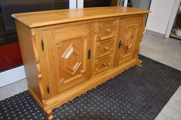 Ogłoszenie - komoda z drewna dębowego - jak nowa. Zdjęcie 2