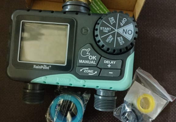 Ogłoszenie - Elektroniczny programator nawadniania (zraszaczowy timer ogrodowy). Zdjęcie 1