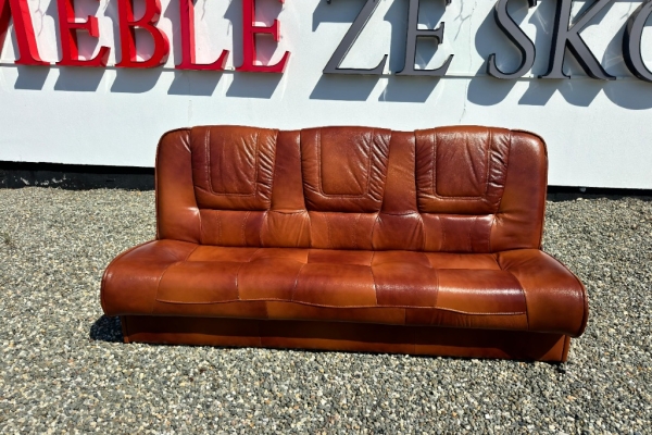 Ogłoszenie - PROMOCJA - komplet FINKA wersalka + 2 fotele, skóra naturalna. Zdjęcie 9