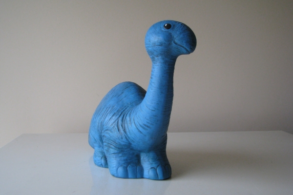 Ogłoszenie - Sympatyczny dinozaur – duża figurka ceramiczna. Zdjęcie 5