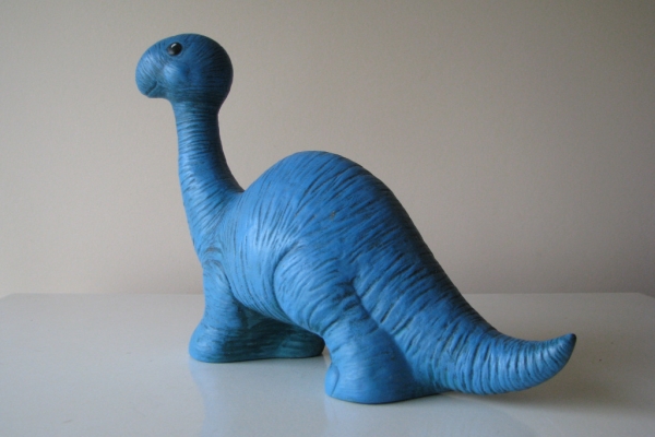 Ogłoszenie - Sympatyczny dinozaur – duża figurka ceramiczna. Zdjęcie 7