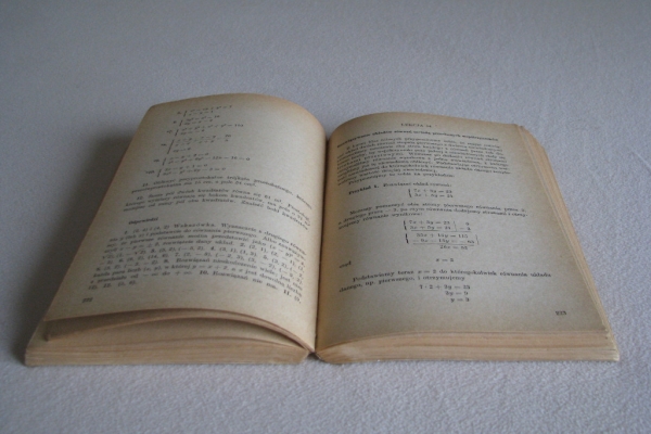 Ogłoszenie - Matematyka – Lipczyński, Olczak – podręcznik IX klasa korespondencyjnego LO. Zdjęcie 6