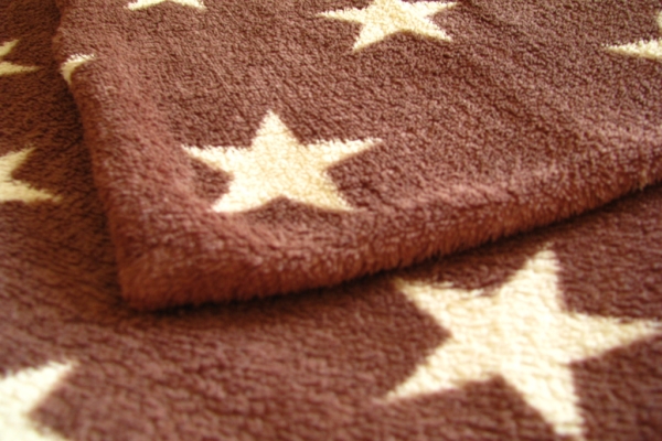 Ogłoszenie - Dekoracyjne pluszowe poszewki 45 x 45 cm w gwiazdki 6 szt na poduszki + kocyki. Zdjęcie 5