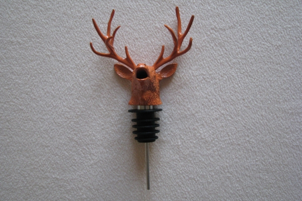 Ogłoszenie - Dekoracyjny dozownik, aerator, nalewak do butelek – jeleń. Zdjęcie 7