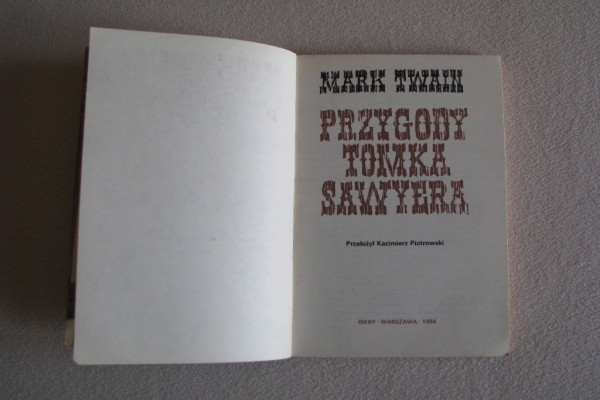 Ogłoszenie - Przygody Tomka Sawyera, Mark Twain. Zdjęcie 6