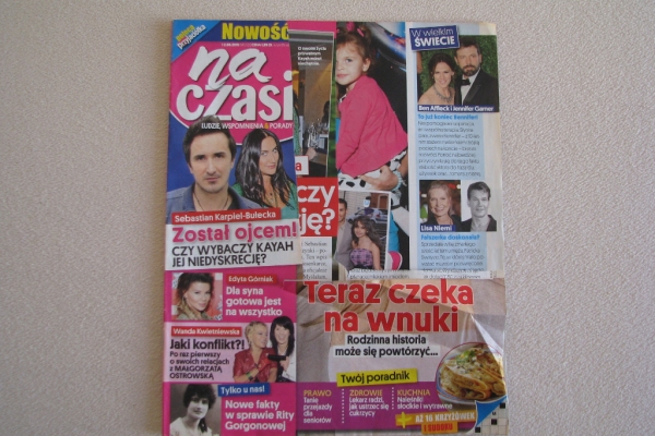 Ogłoszenie - Magazyn Na czasie – ludzie, wspomnienia & porady - nr 2 i 5 z 2015 r. Zdjęcie 4