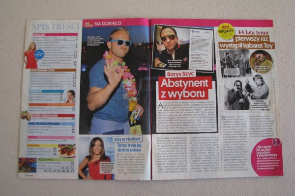 Ogłoszenie - Magazyn Na czasie – ludzie, wspomnienia & porady - nr 2 i 5 z 2015 r. Zdjęcie 3