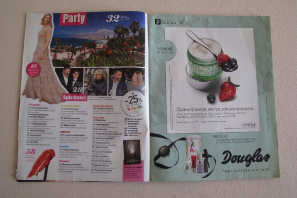 Ogłoszenie - Party – życie gwiazd, nr 6 (168) z 17 marca 2014 r. dwutygodnik. Zdjęcie 1