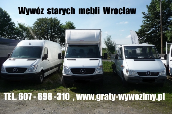 Ogłoszenie - Utylizacja,odbiór,wywóz starych mebli Wrocław.. Zdjęcie 1