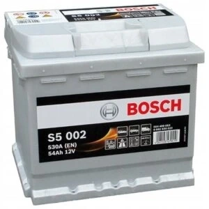 Ogłoszenie - Akumulator 54Ah 530A Bosch silver S5002 prawy plus. Zdjęcie 1