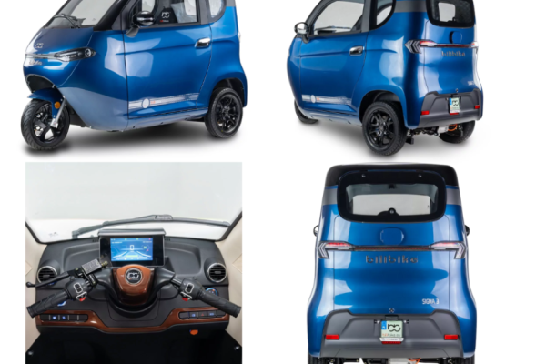 Ogłoszenie - Skuter elektryczny zabudowany trójkołowy. Zdjęcie 2