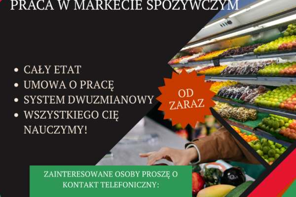 Ogłoszenie - Praca w markecie, Dino Polska S.A. Tworzyjanów. Zdjęcie 1