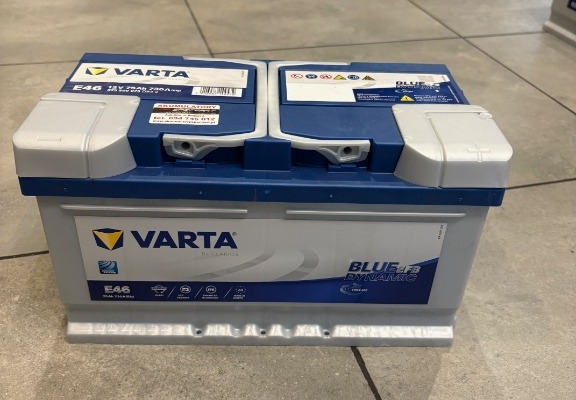 Ogłoszenie - Akumulator VARTA Blue Dynamic EFB START&STOP E46 75Ah 730A. Zdjęcie 1